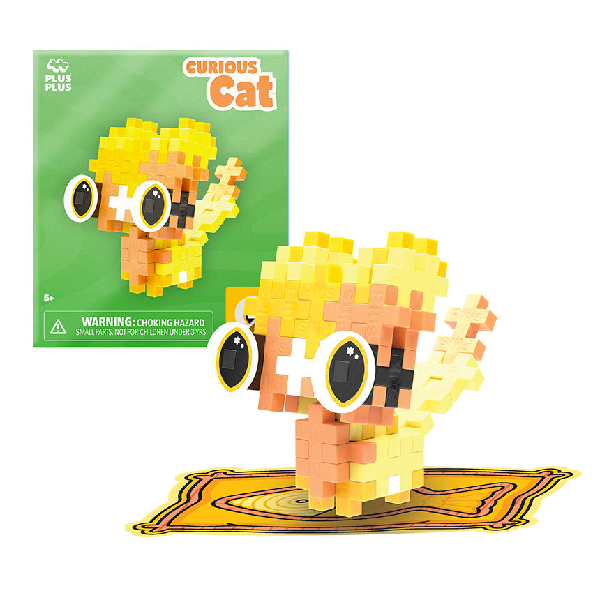 Plus Plus Curious Cat Pet Packet
