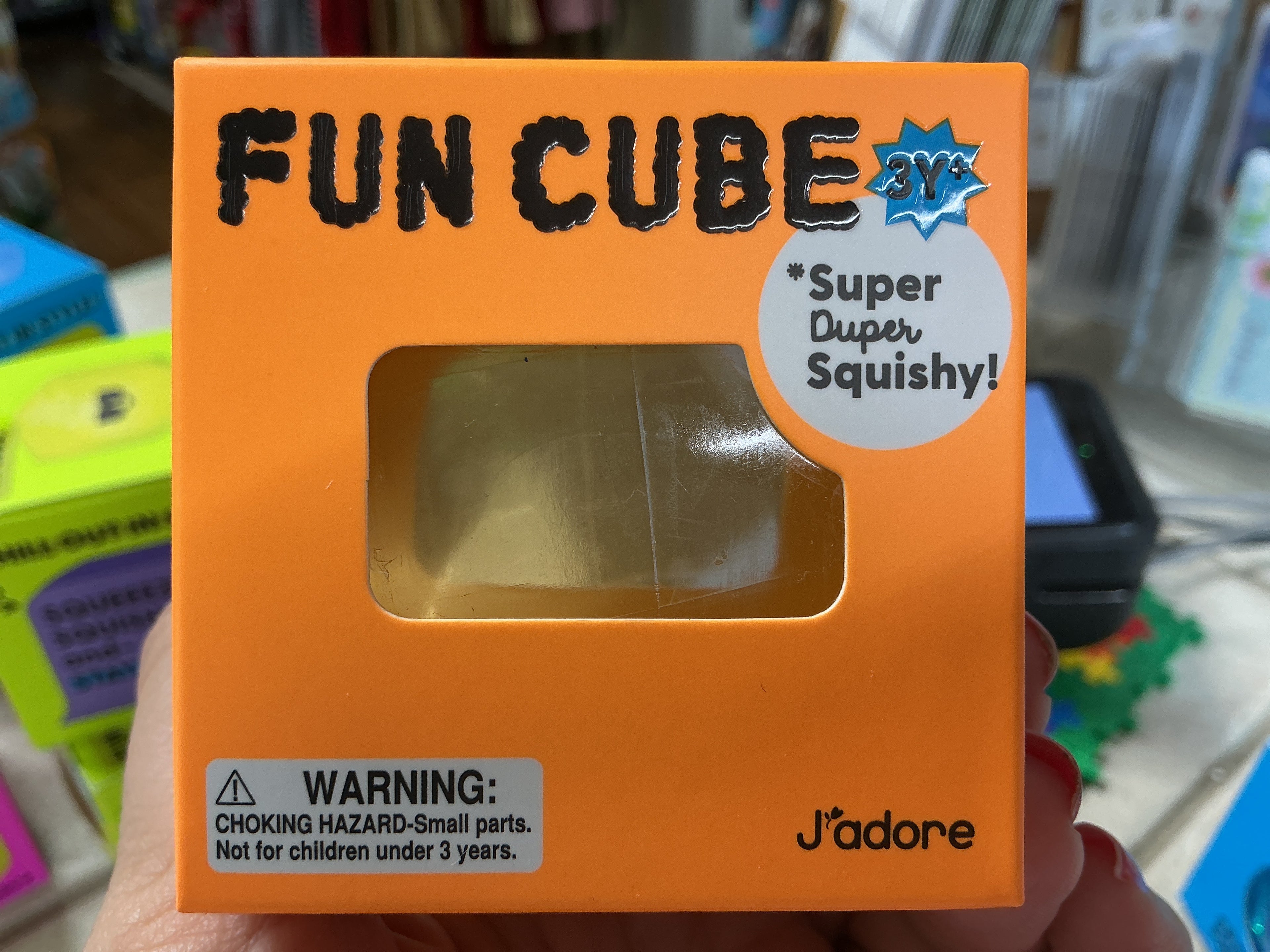 J’dore Fun Cube Orange