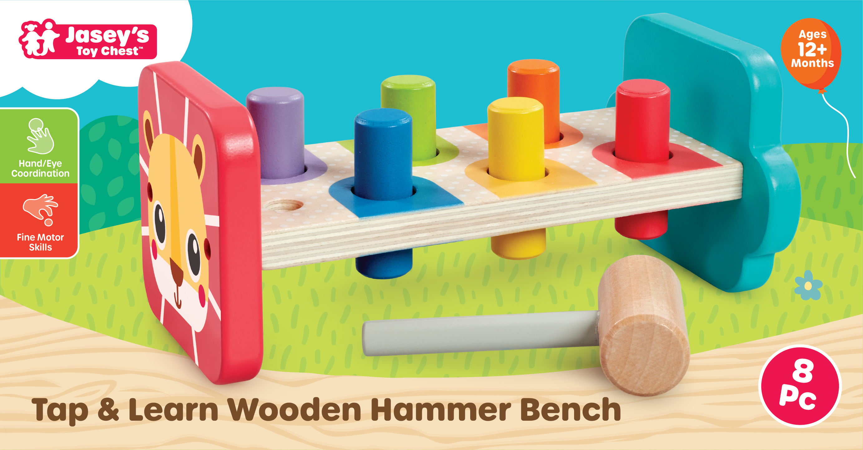 Jasey’s Tap Learn Hammer Bench