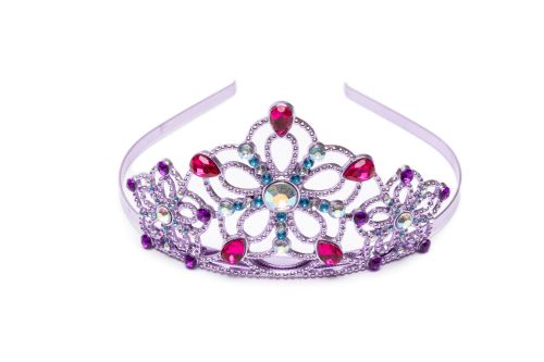 Be Jewelled Tiara   Lilac (1 Headband)