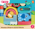 Jasey’s Wooden Shape and Animal Blocks