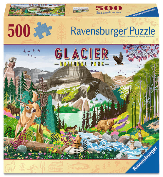 Glacier National Park 500 Pc Puzzle