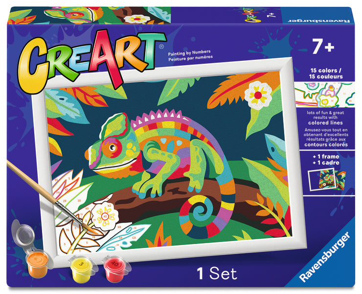 CreArt: Colorful Chameleon 7x10