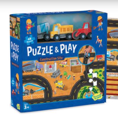 Puzzle and Play: Construction Site