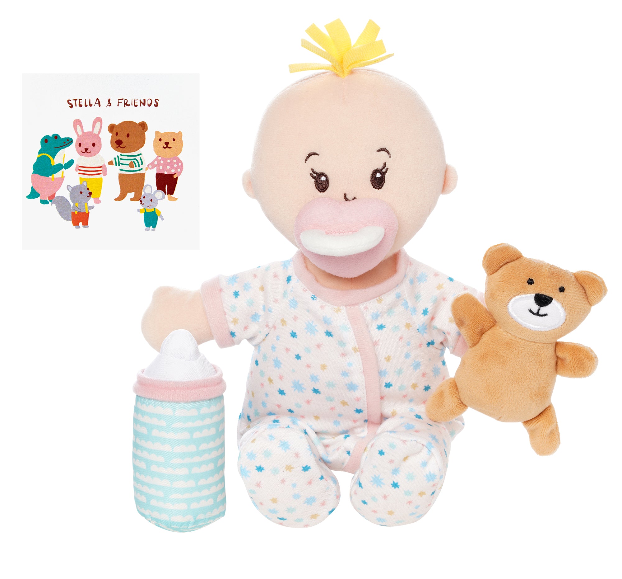 Love, Stella Sleepy Time Set  Peach Doll with Blonde Hair