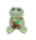 Flip Frog Plush w/Chocolate Strawberry