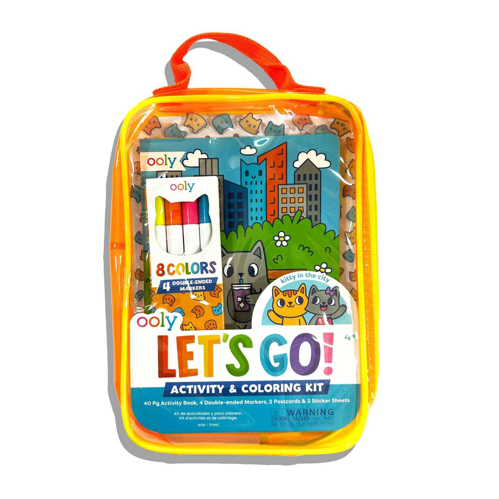 Let's Go!: Activity & Coloring Kit   Kitty
