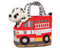 Fire Truck Pet Sak w/ Dalmatian