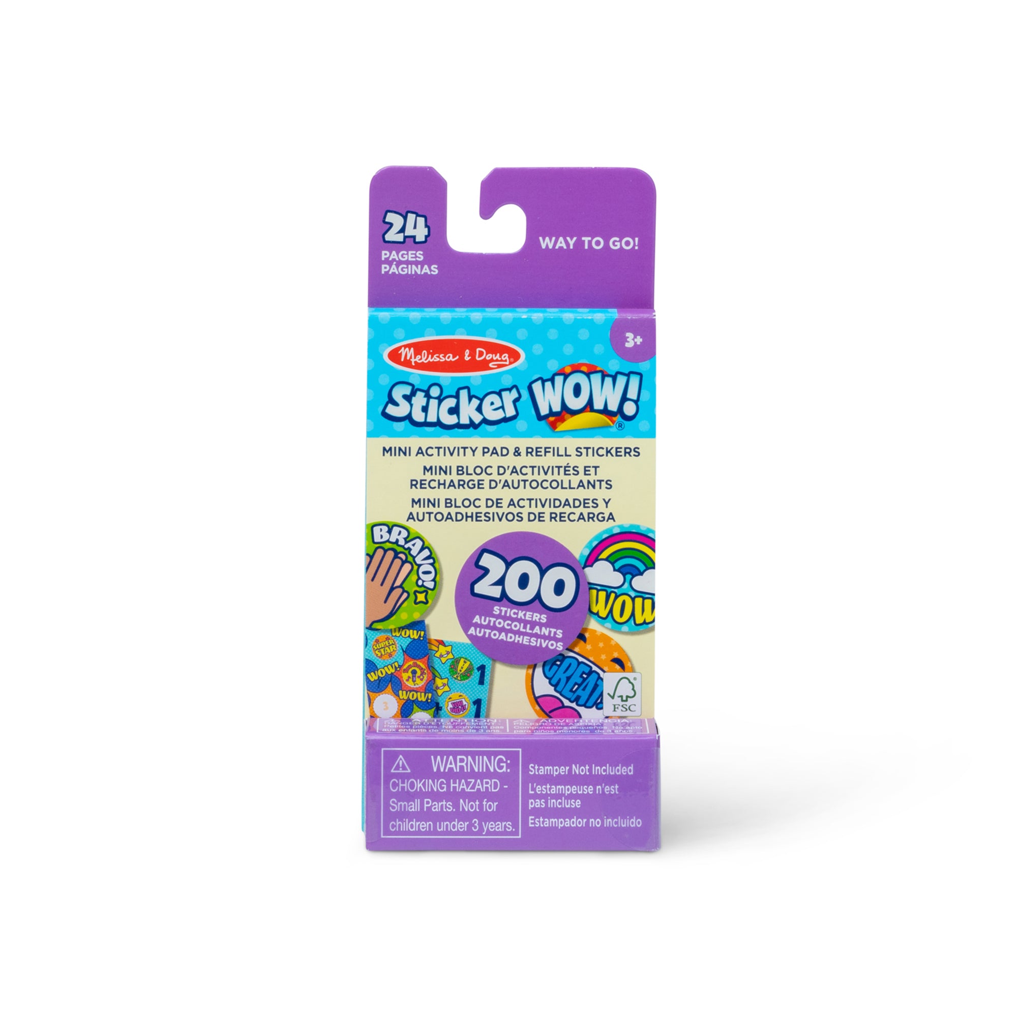Sticker WOW! Mini Activity Pad with Refill Stickers - Rewards