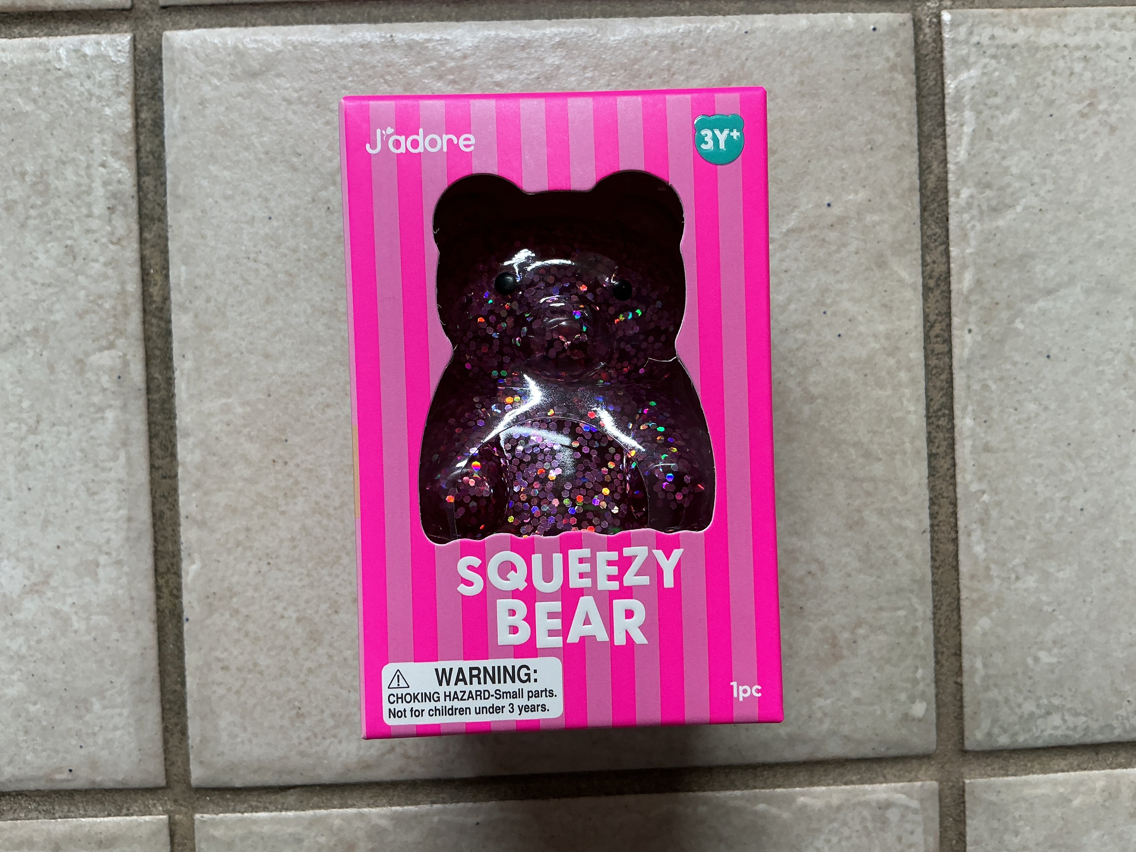 Squeezy Bear Pink