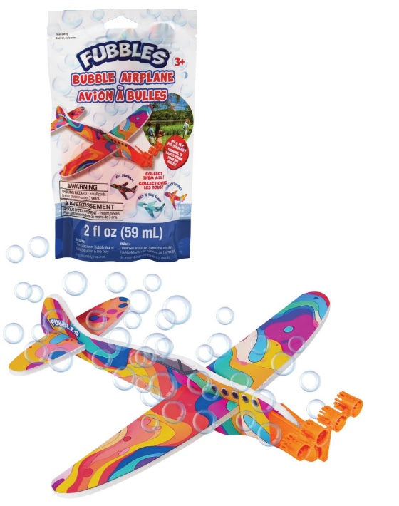 Fubbles® Bubble Airplane