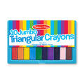 Jumbo Triangular Crayons (10 pc)