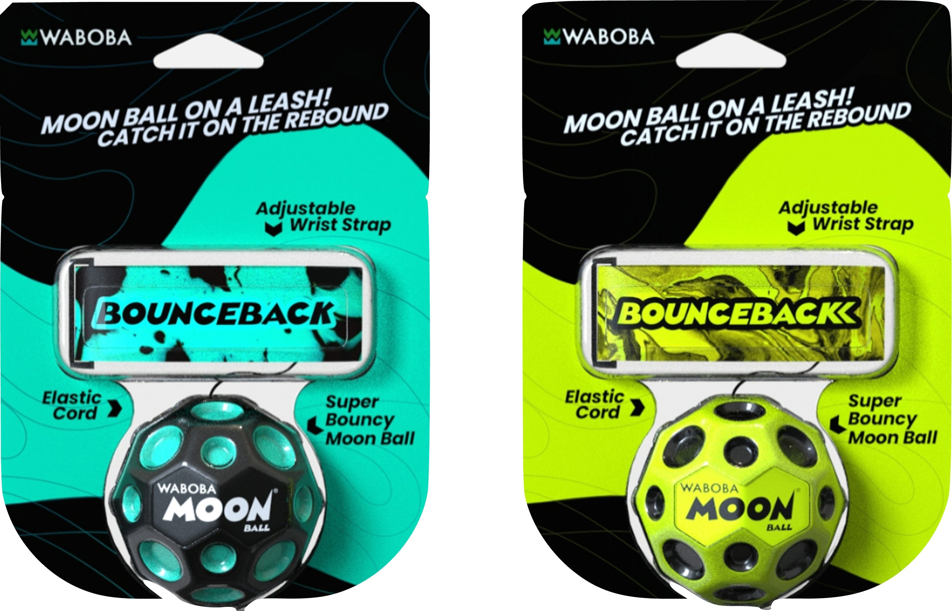 Bounceback - Moon Ball on a Leash Solid