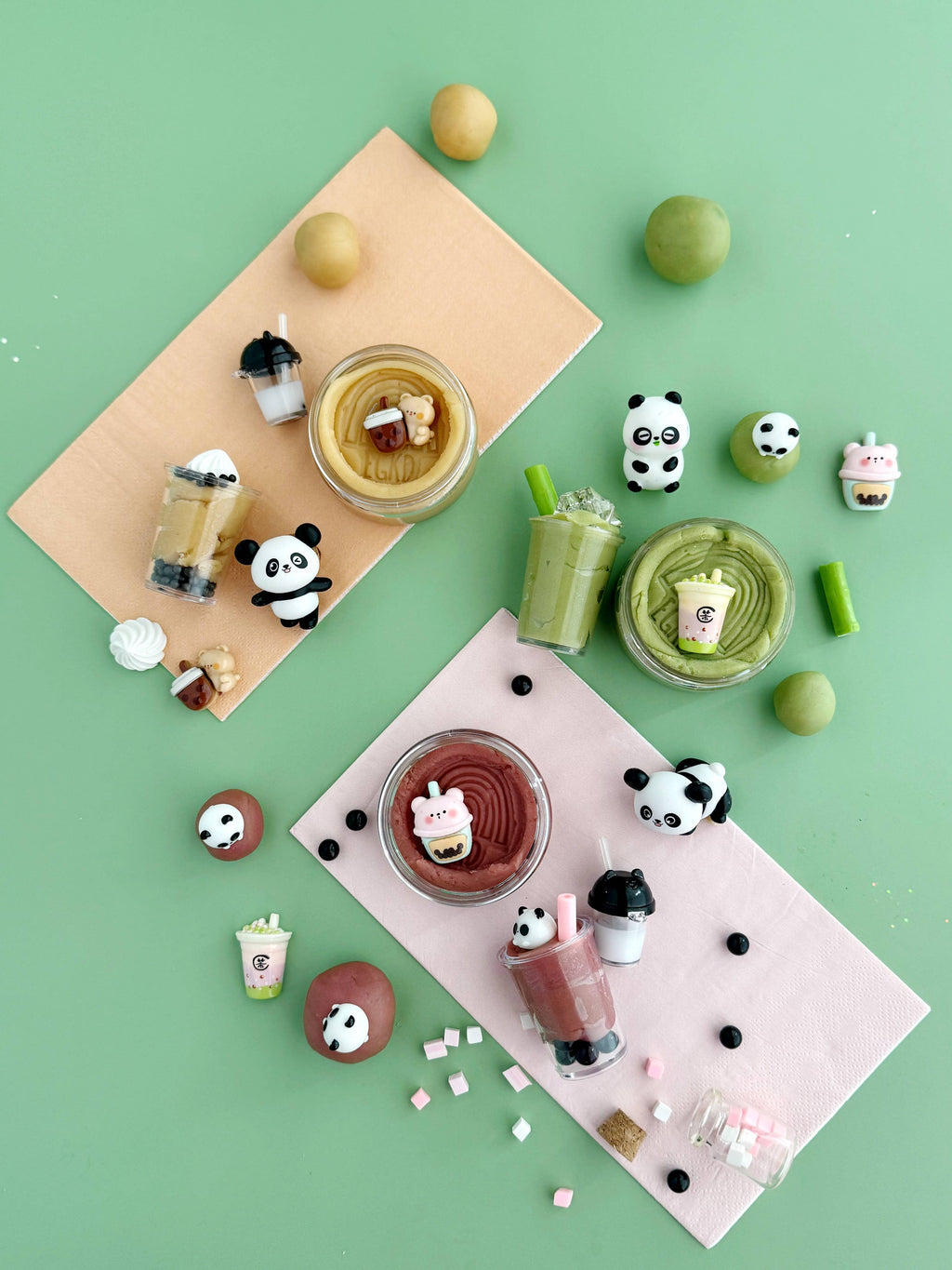 Bubble Tea KidDough Play Kit
