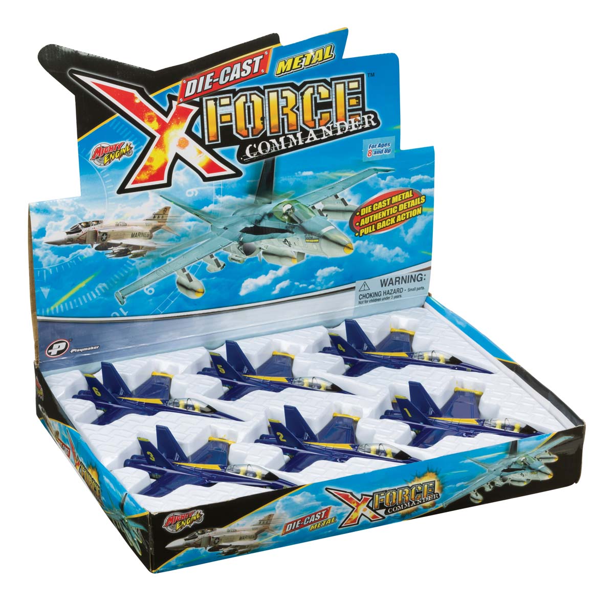 Toysmith F 18 Blue Angel Jet