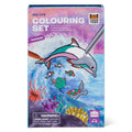 Shimmer Coloring Set   Sea Life