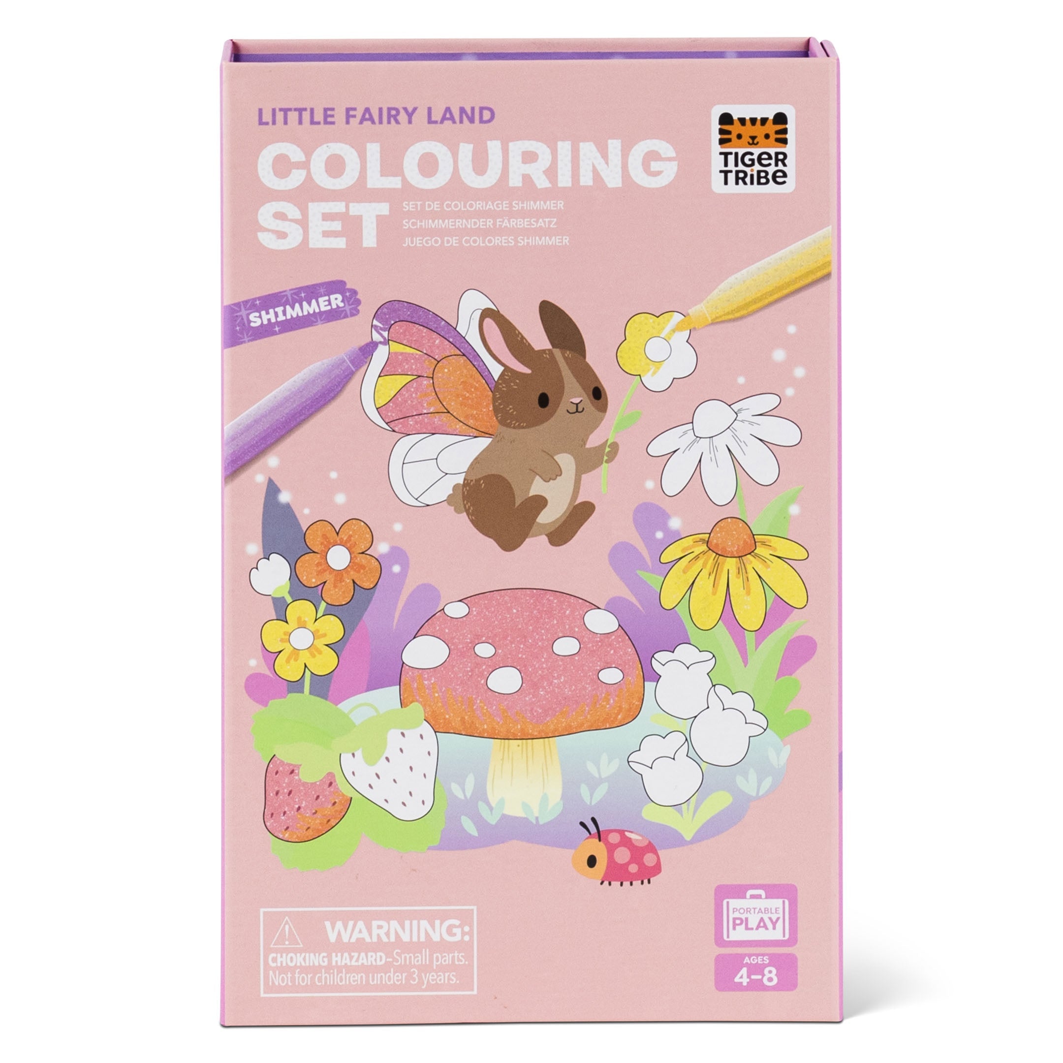 Shimmer Coloring Set   Little Fairy Land