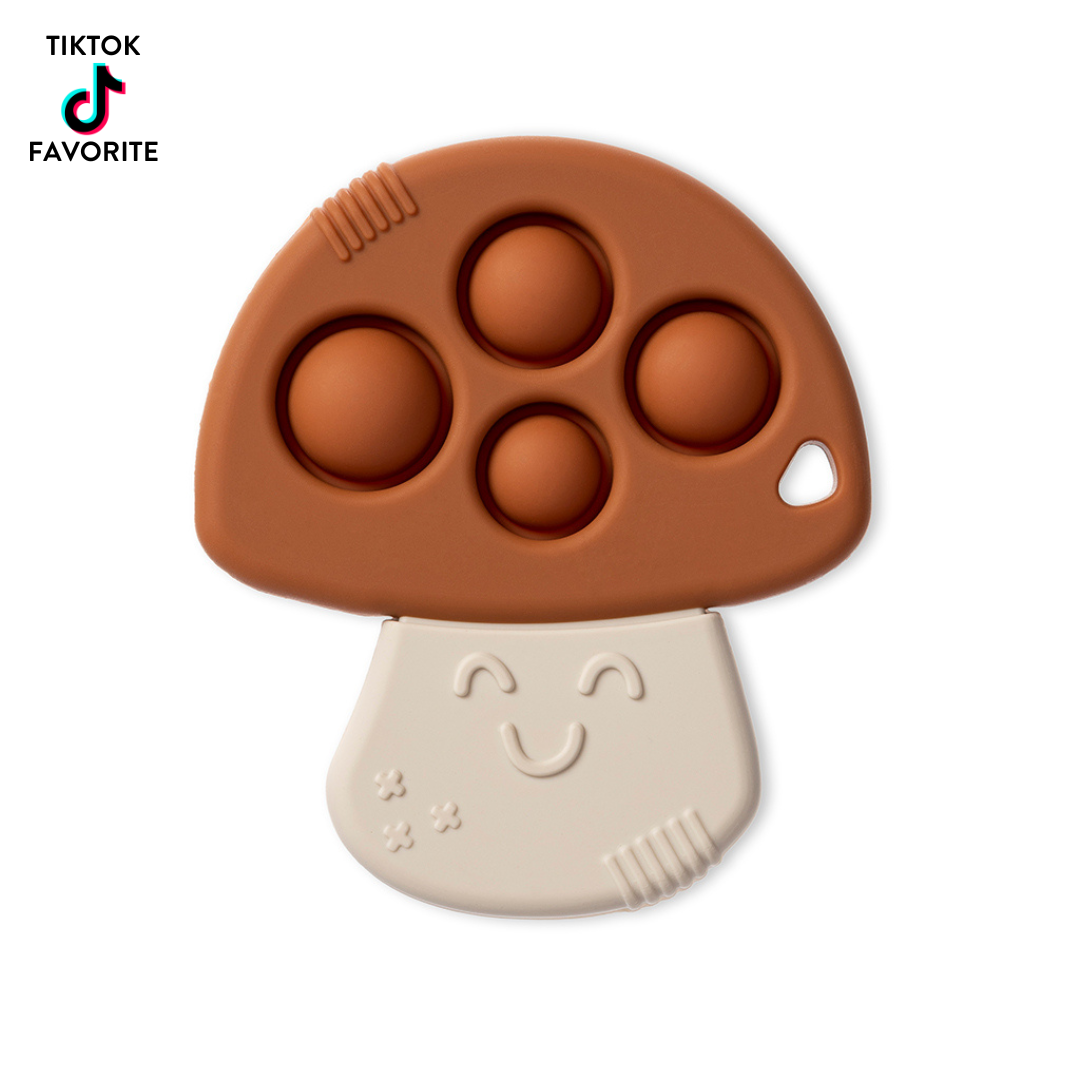 Itzy Pop™ Sensory Popper Toy: Mushroom
