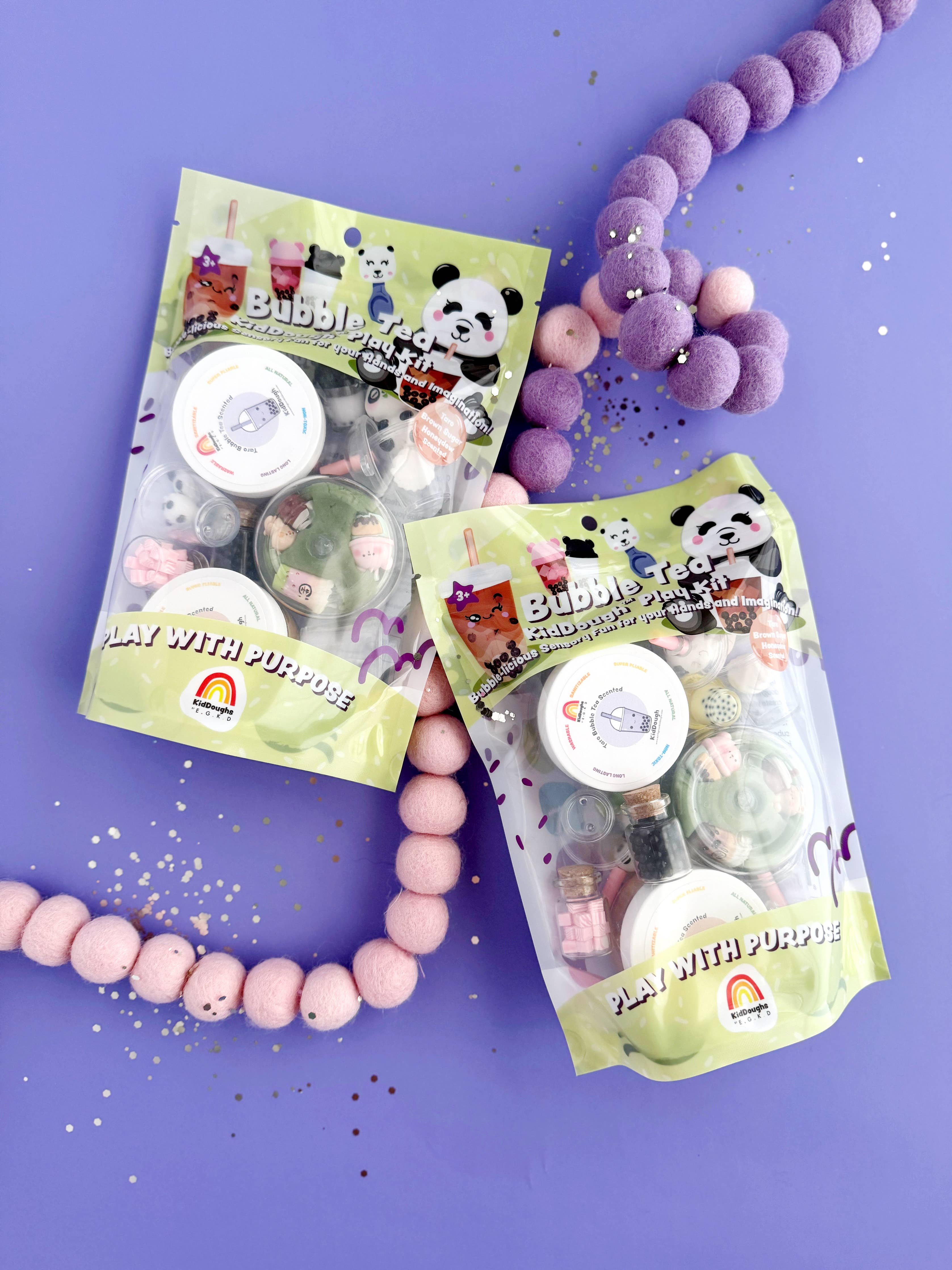 Bubble Tea KidDough Play Kit
