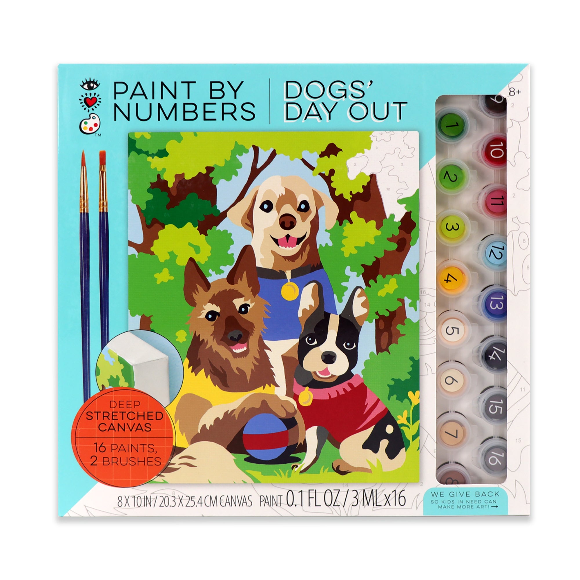 Paint By Numbers  Dogs' Day Out