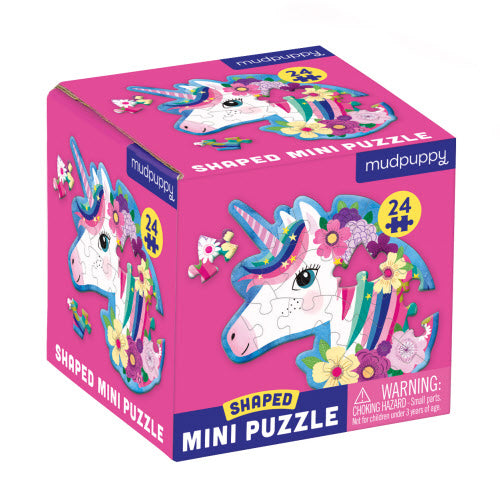 Puzzle 24 Mini Shaped Unicorn