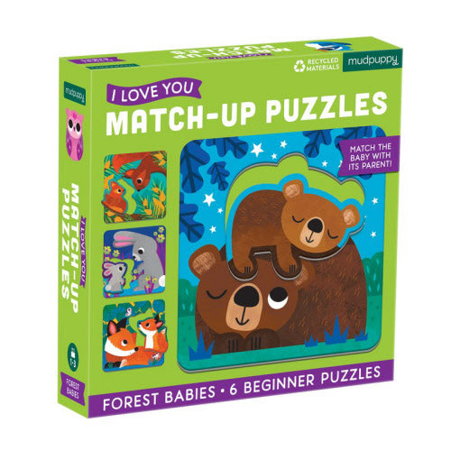 Matching Puzzles Forest Babies