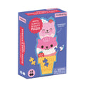 Puzzle 48 Mini Scratch Sniff Strawberry Cat Cone