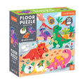 Puzzle Floor with Shaped Pieces Dinosaur Park