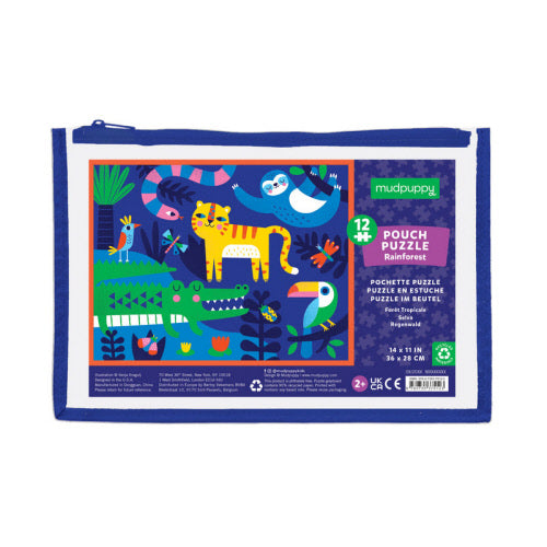 Puzzle 12 Pouch Rainforest