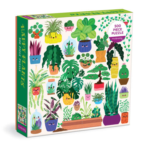 Puzzle 500 Family Happy Plants