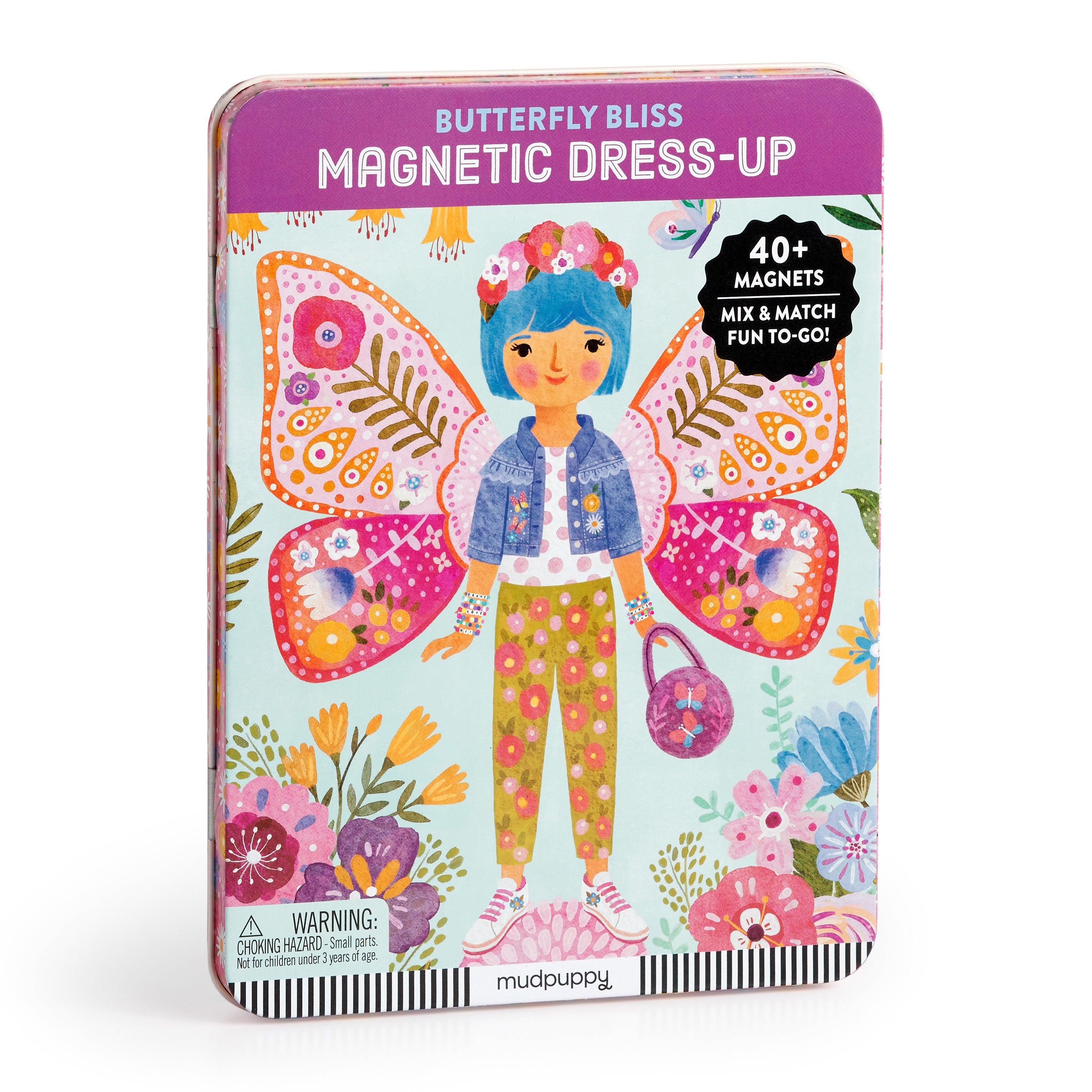 Magnet Tin Figure Butterfly Bliss