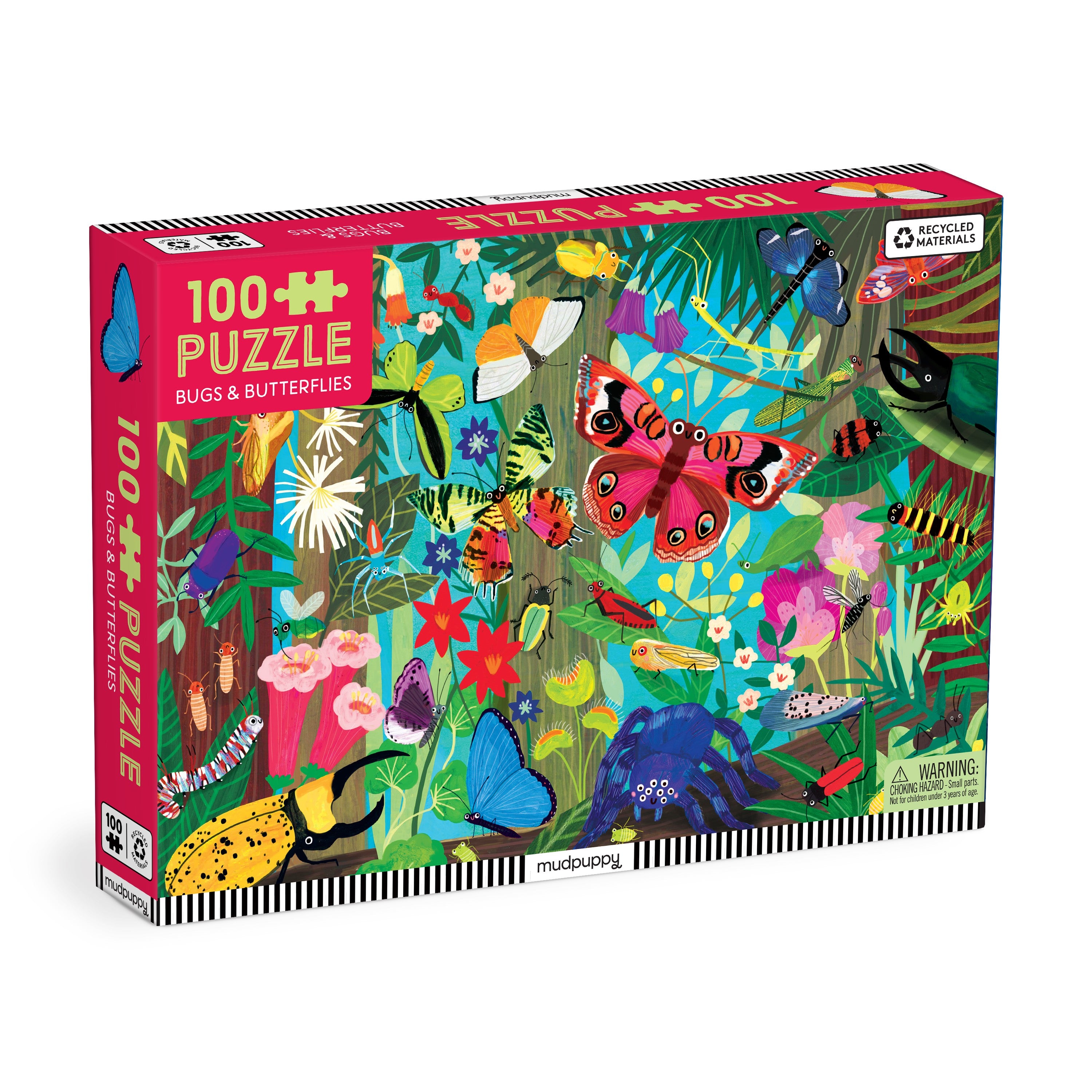Puzzle 100 Bugs & Butterflies