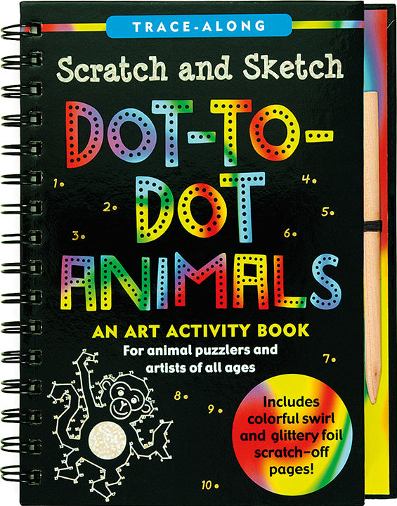 Dot to Dot Animals Scratch and Sketch