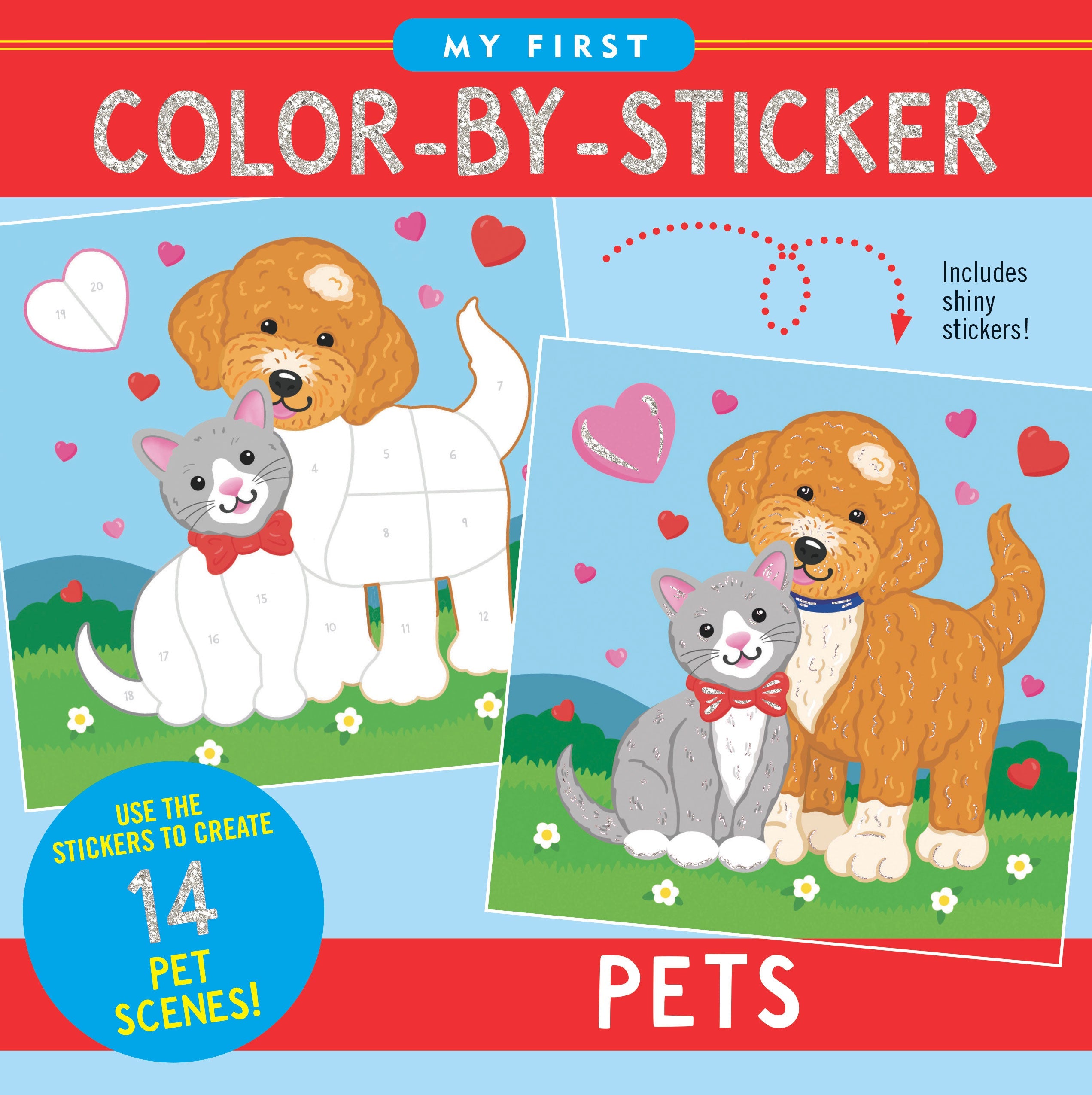 My First Color by Sticker Book   Pets