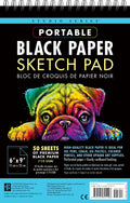 Studio Series Portable Black Paper Sketch Pad