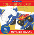 My First Color by Sticker Book   Monster Trucks