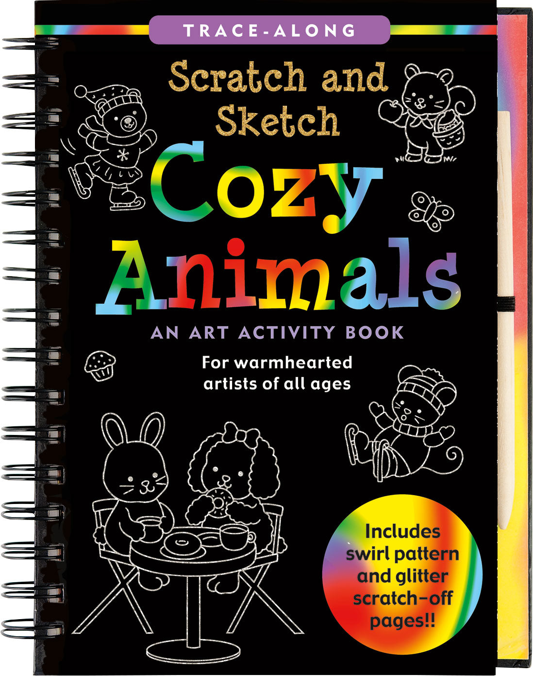 Scratch & Sketch Cozy Animals