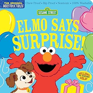 Indestructibles: Sesame Street: Elmo Says Surprise