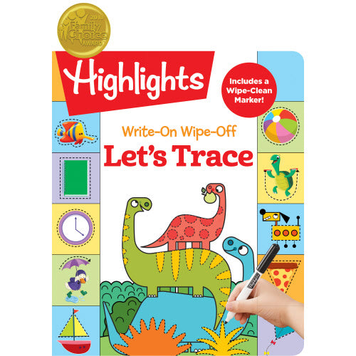 Write-On Wipe-Off Let's Trace