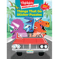 Things That Go Sticker Puzzles