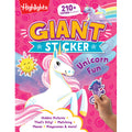 Giant Sticker Unicorn Fun