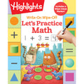 Write-On Wipe-Off Let's Practice Math