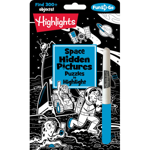 Space Hidden Pictures Puzzles to Highlight