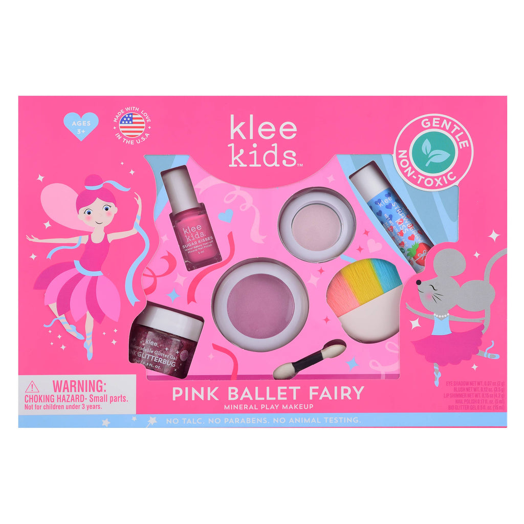 Pink Ballet Fairy - Klee Kids Deluxe Play Makeup Kit: Pink Ballet Fairy