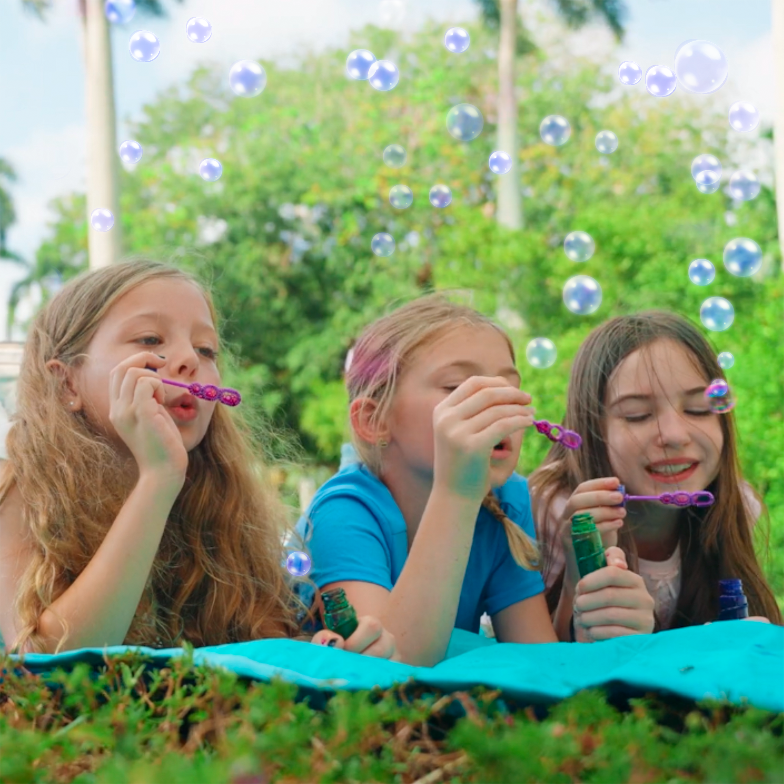 PoppinColorz 2-Pack Pink & Blue Tubes