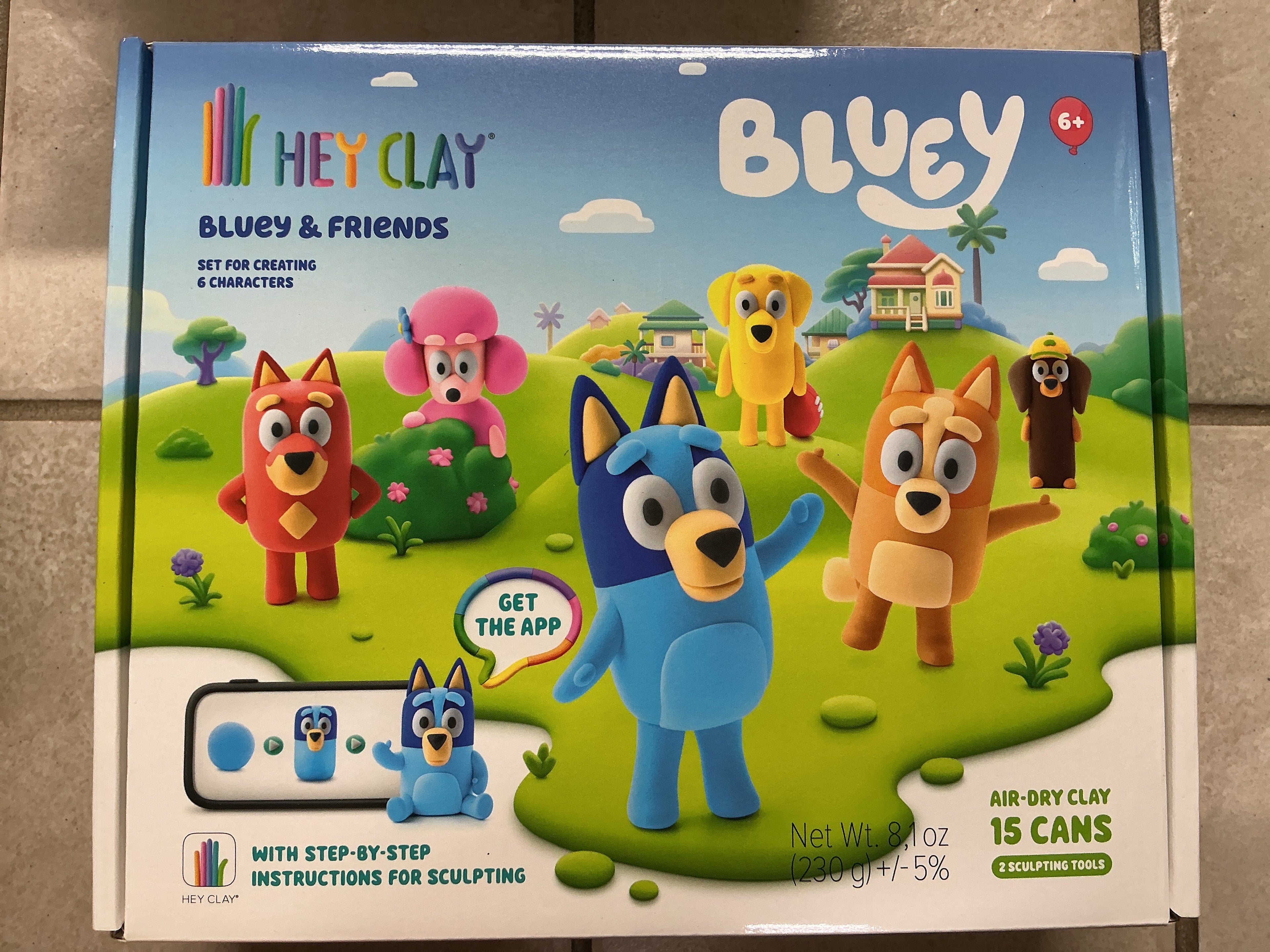 Hey Clay Bluey and Friends