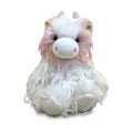 Feathers Strawberry Cow 10” H