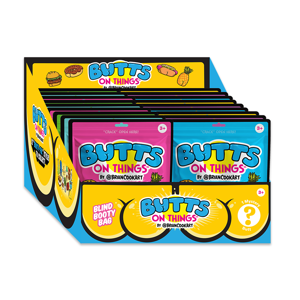 Butts On Things 1Pc Lge Blind Booty Bag