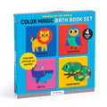 Bath Book Set Animals Of The World