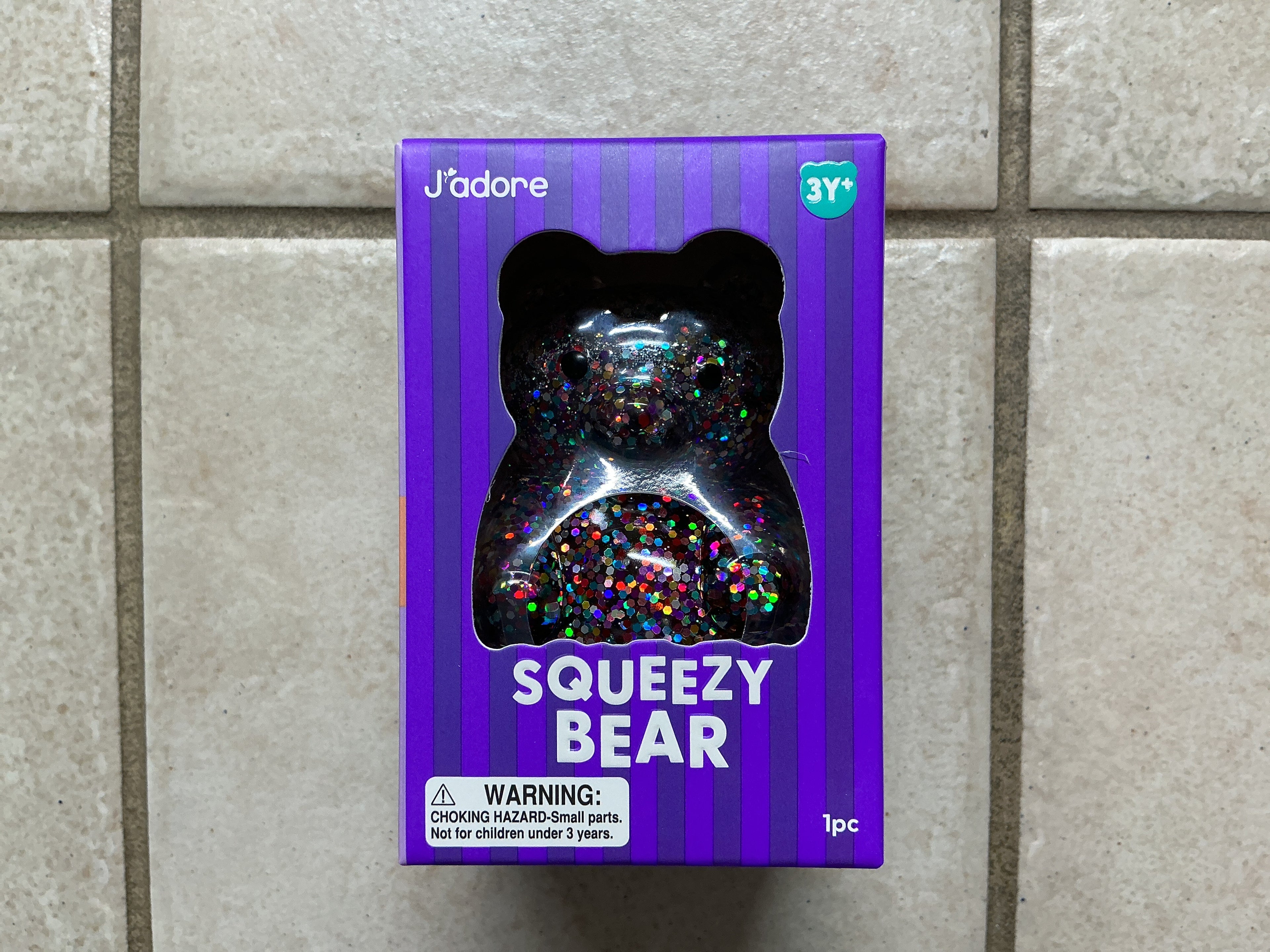 Squeezy Bear Purple